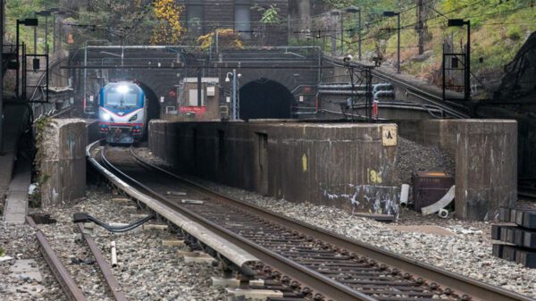 North Bergen tunnel exit