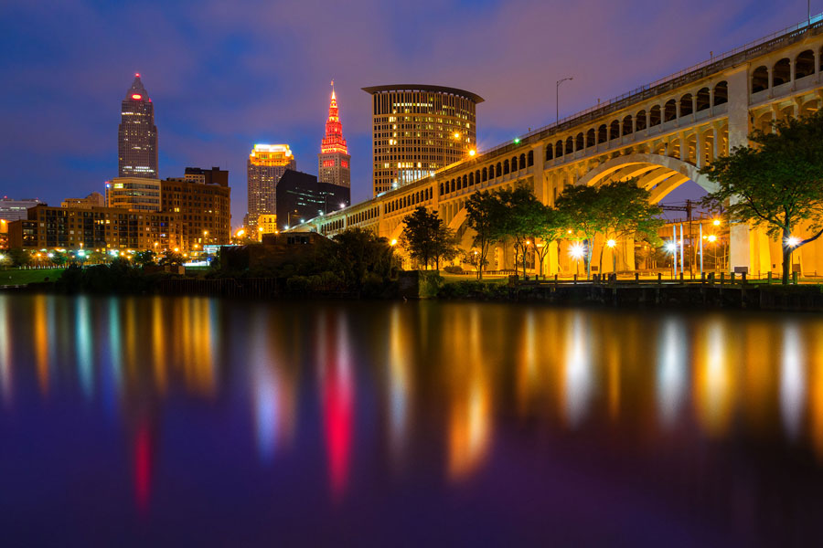 Cleveland skyline