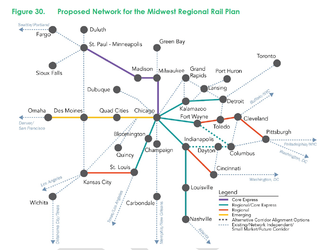 Proposed Midwest Network (2021)