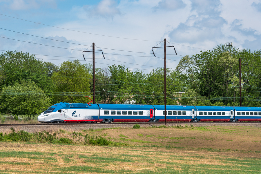 An Acela Next Gen transit is being tested on the Keystone corridor.