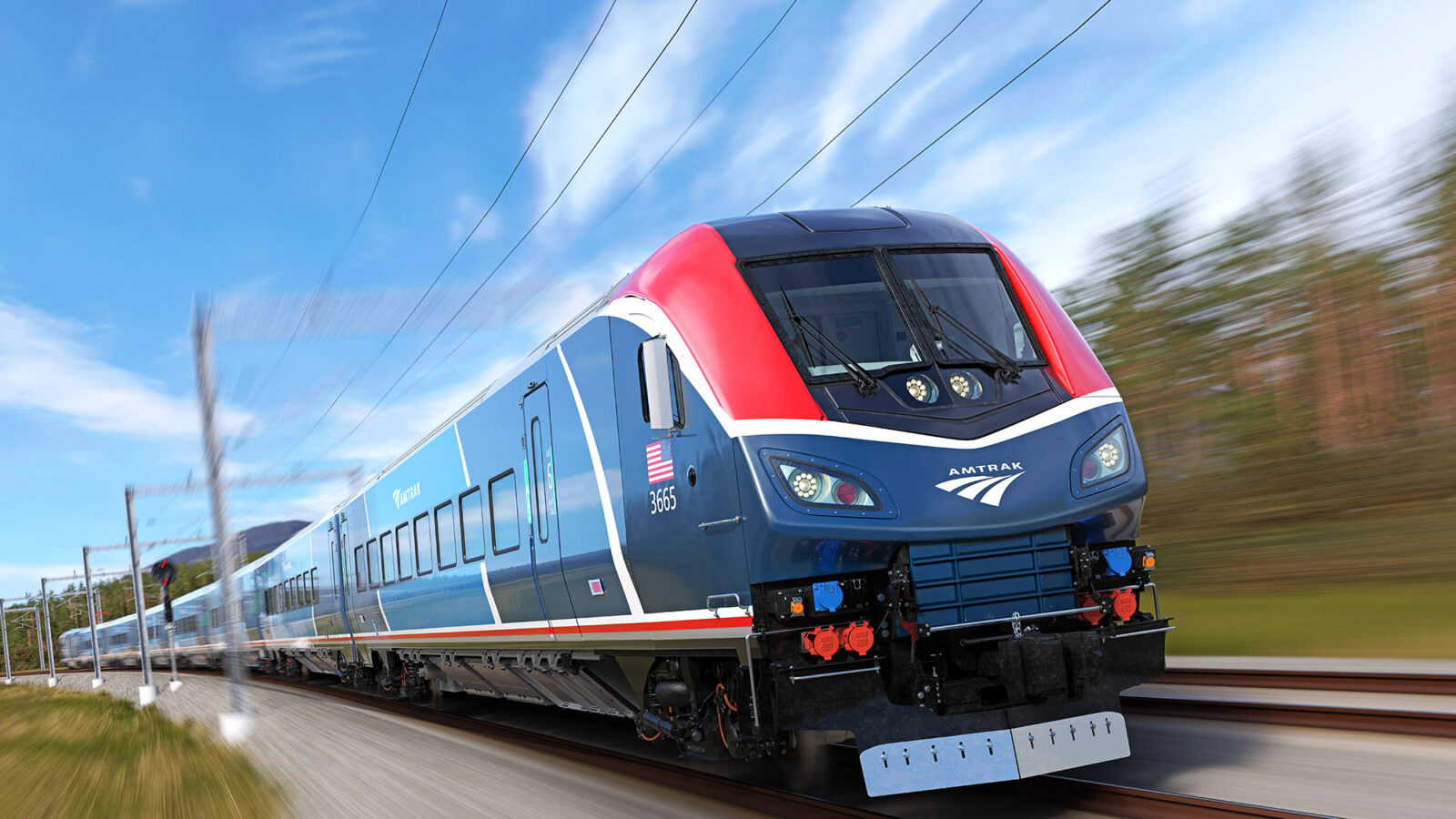 New Amtrak Airo Trains Revealed