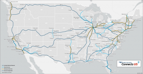 Brown Bag Lunch: Amtrak’s 2035 Vision