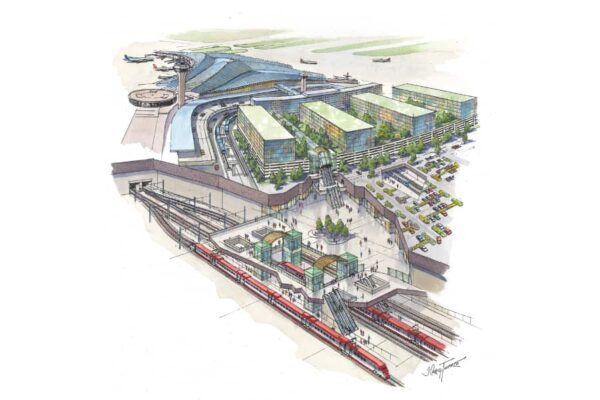 CrossRail O'Hare Tunnel illustration