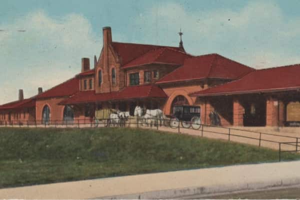 Eau Claire Station Illustration