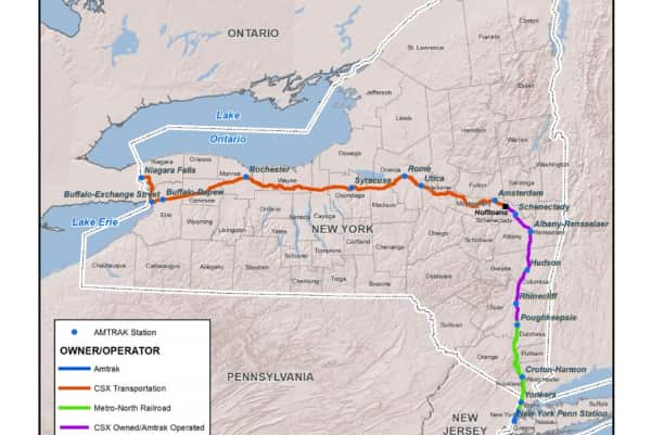 Empire Corridor Map