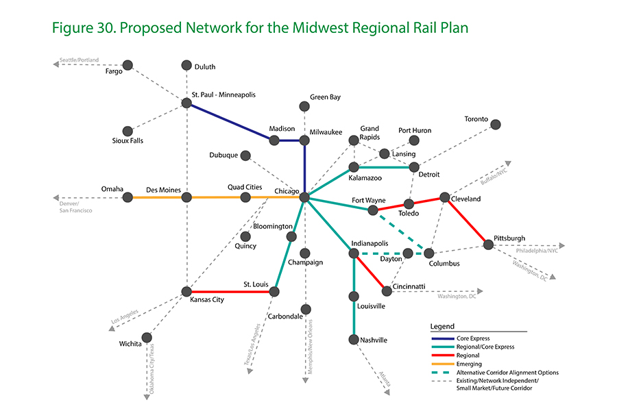 FRA Midwest Plan Map Speed Labels