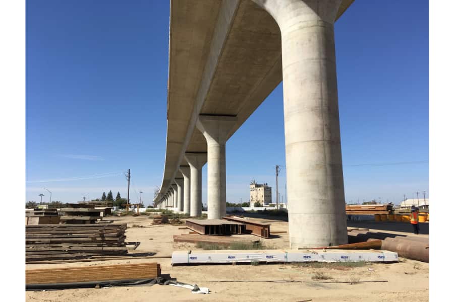 Fresno Viaduct Construction