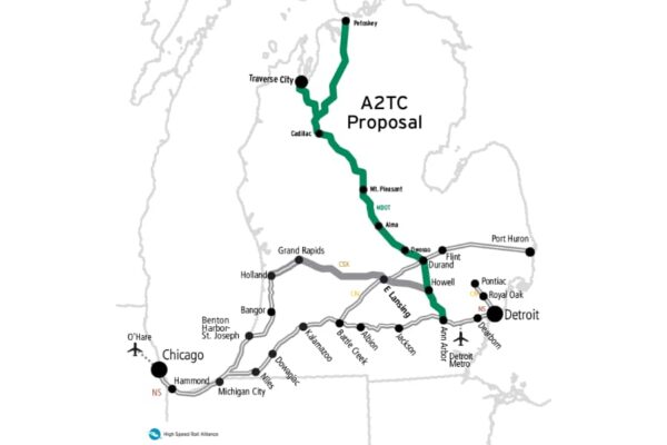 Michigan A2TC Map