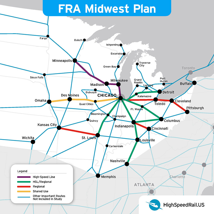 Midwest Region Map