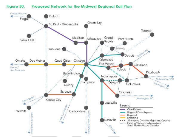 Webinar: The FRA’s New Midwest Rail Plan and CrossRail Chicago