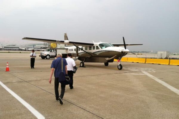 Puddlejumper On Tarmac