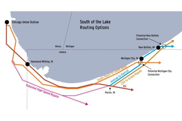 South Of The Lake Map