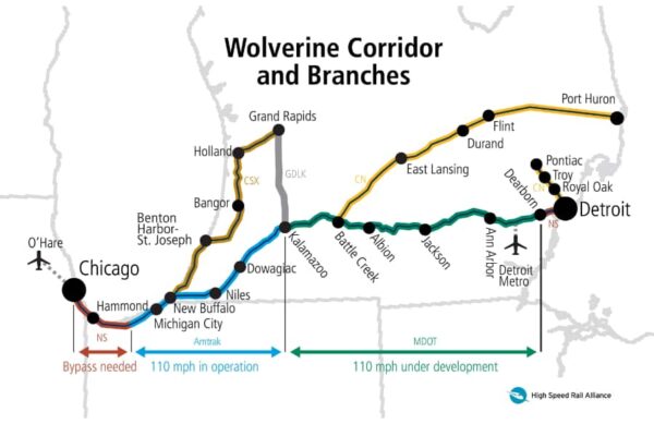 Wolverine Corridor Map