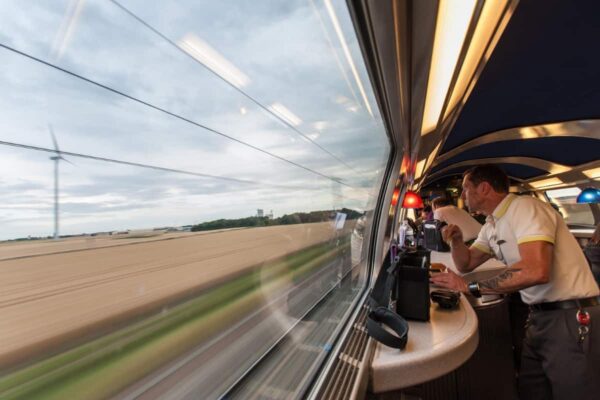 cafe car rural landscape blur