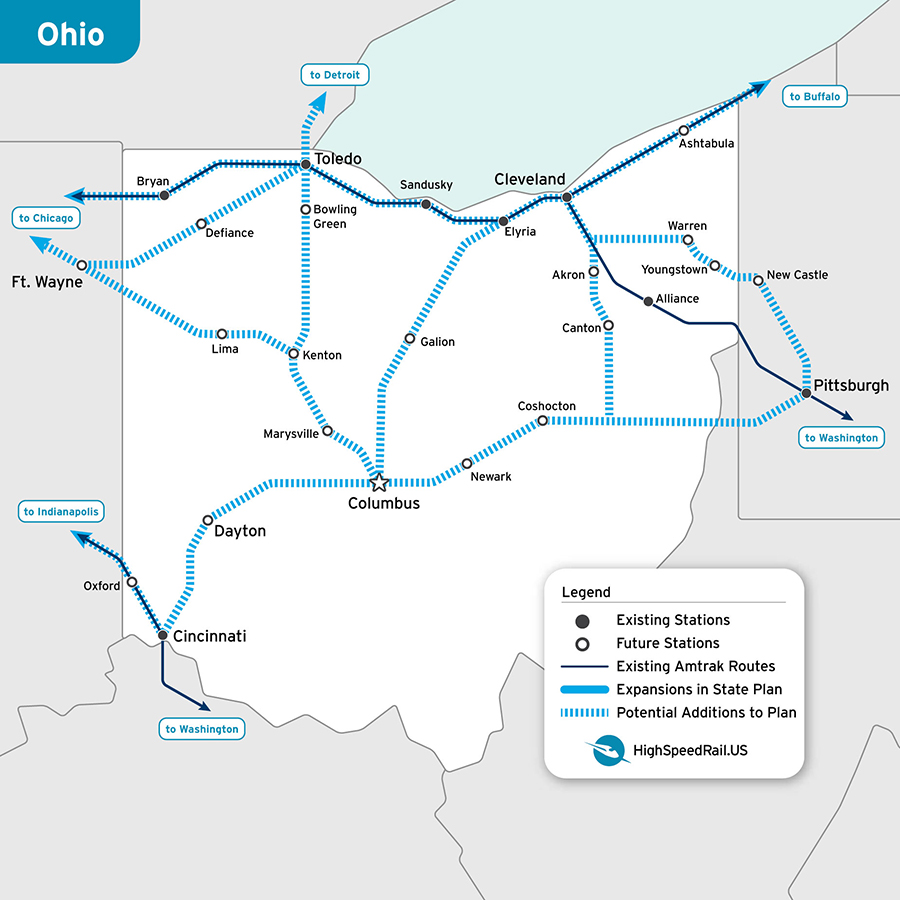 Ohio Could Rejoin the Midwest Interstate Passenger Rail Commission