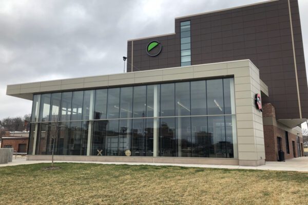 The new train station in Moline, IL