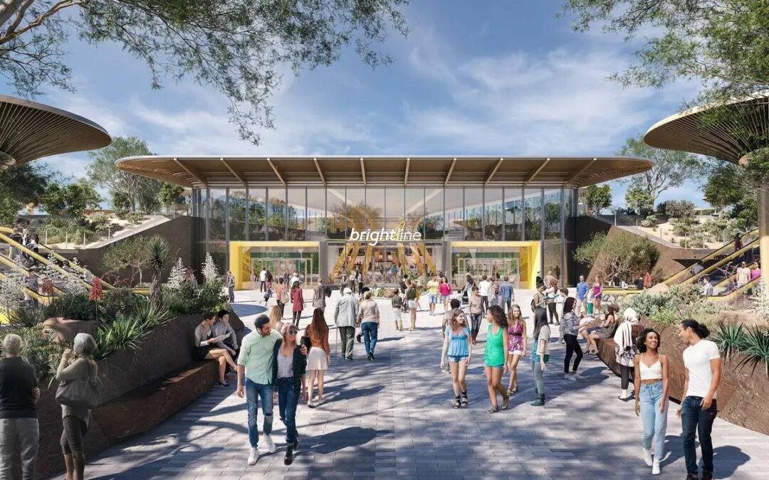 Brightline West Vegas Station Rendering