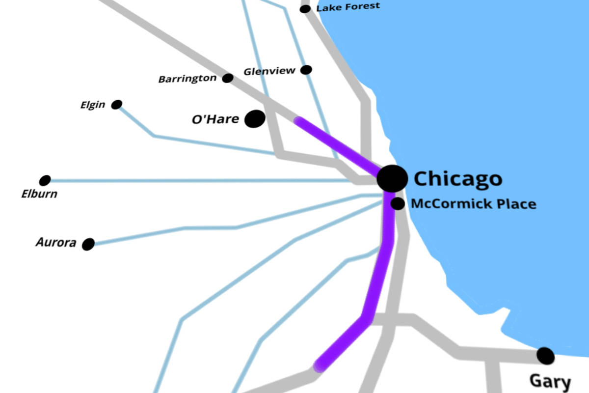 CrossRail Chicago – Norwood Park to Tinley Park