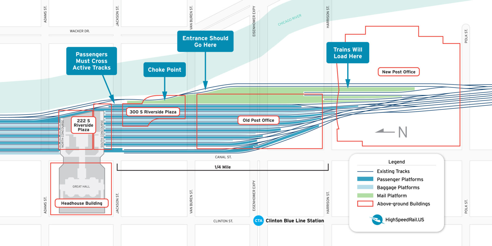 UnionStation_Mail_Platform_diagram_2025_04_09 A diagram of the track and platform layout at Chicago Union Station.