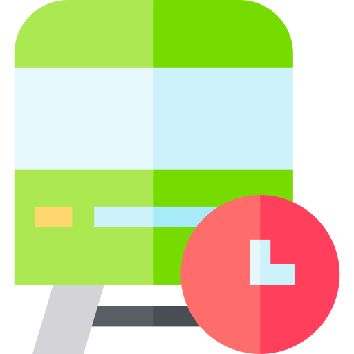 An icon illustrating a station node in a network.