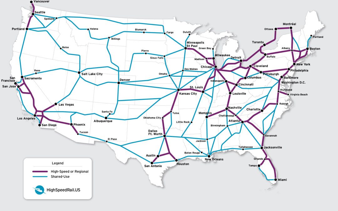 Endorse the American High-Speed Rail Act as an Organization