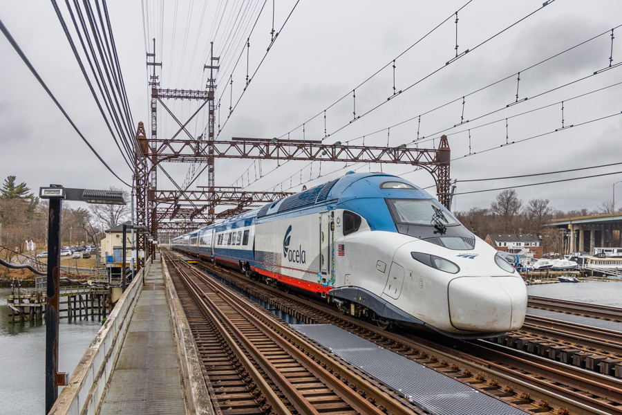 NextGen Acela trains, with top speeds of 160 mph, begin running in Northeast Corridor
