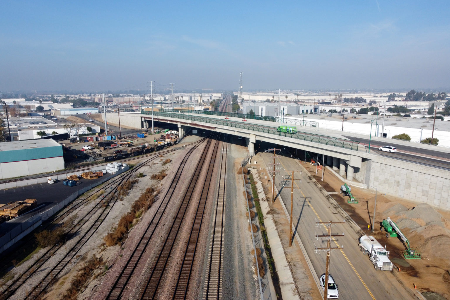The Rosecrans highway separation.